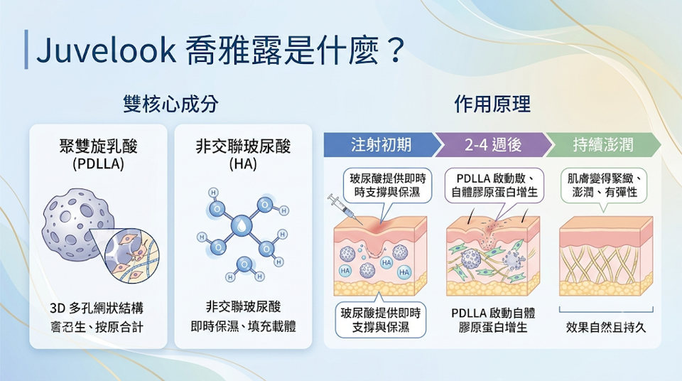 Juvelook 喬雅露是什麼?雙核心成分與作用原理
