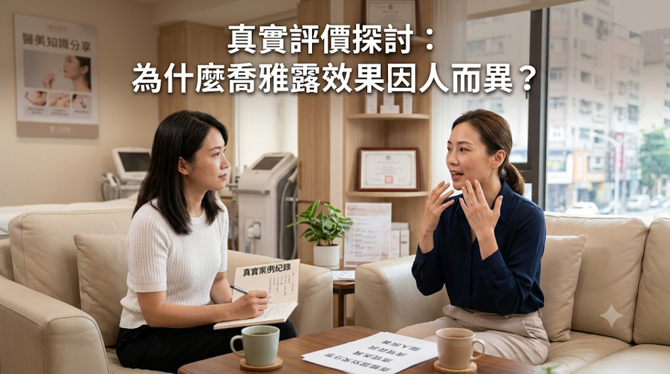 真實評價探討:為什麼喬雅露效果因人而異?