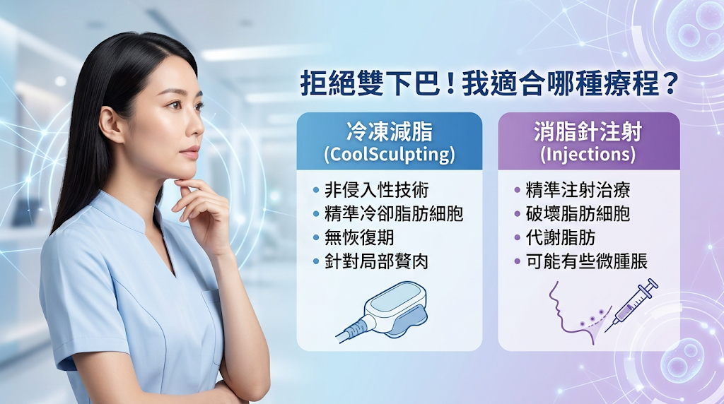 我適合做冷凍減脂，還是其他雙下巴醫美？