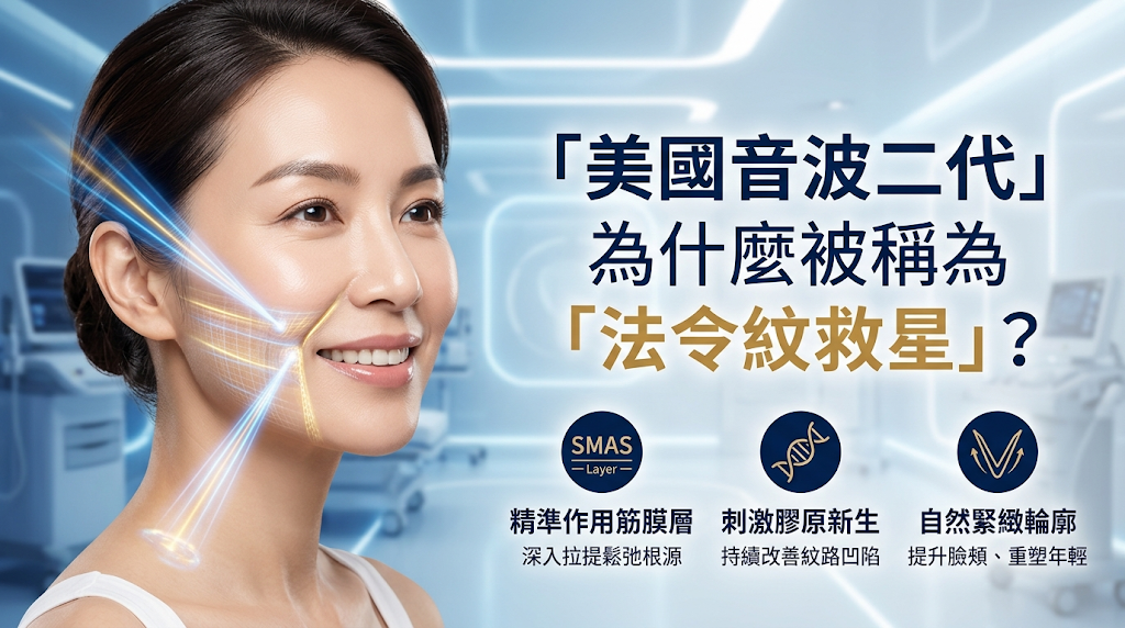 為什麼美國音波二代被稱為「法令紋救星」？